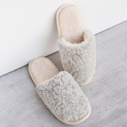 WOOL SLIPPERS WOMEN